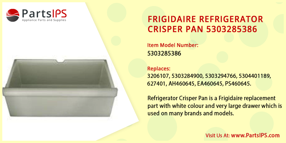 frigidaire refrigerator crisper pan
