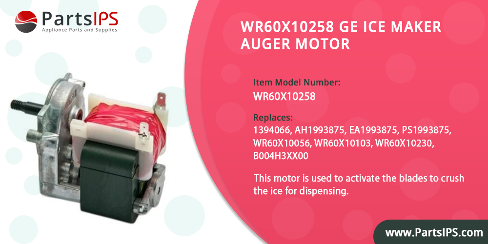 GE Ice Maker Auger Motor