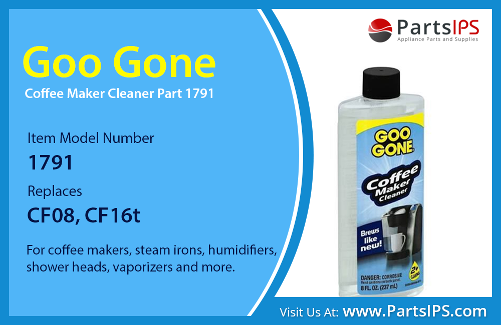 Goo Gone Coffee Maker Cleaner Part 1791