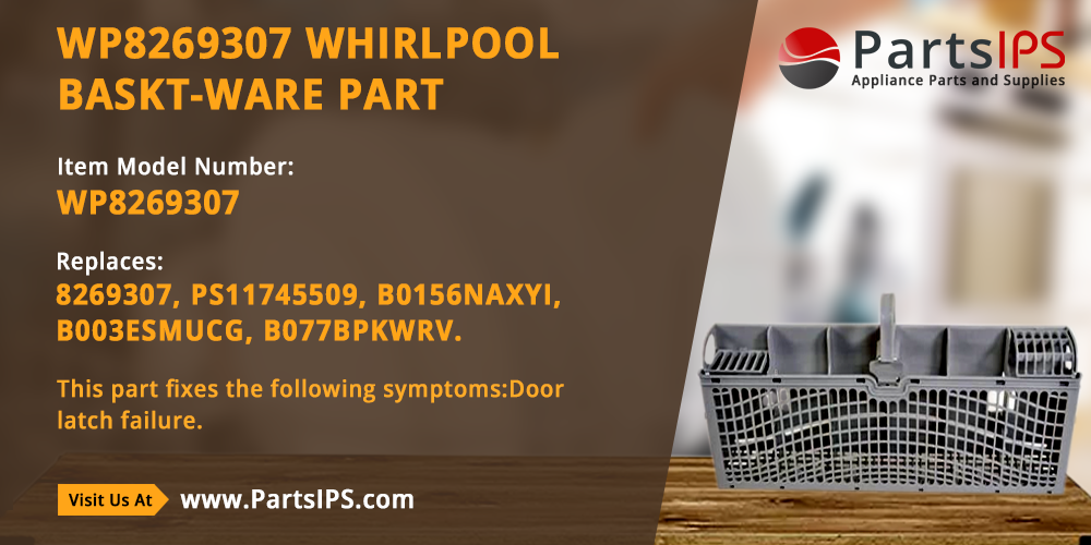 WP8269307 Whirlpool Baskt Ware Part