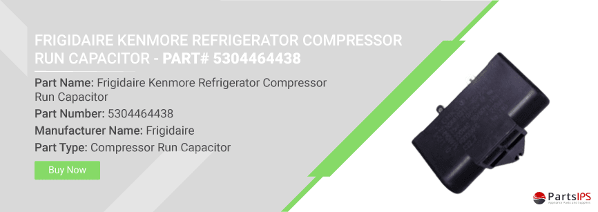 frigidaire kenmore refrigerator compressor run capacitor