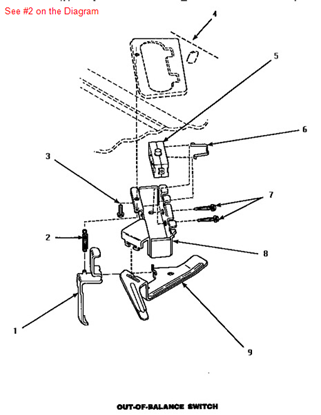 Picture of Amana SPRING - Part# 33443