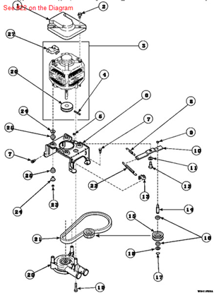 Picture of Amana SPRING, IDLER - Part# 37366