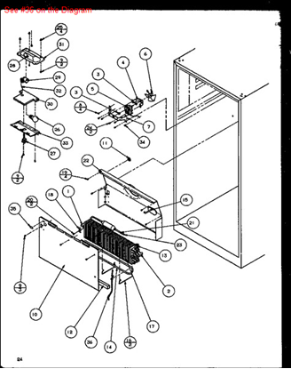 Picture of Amana STRAP HEAT TRANS - Part# 10392701