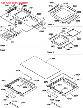 Picture of Amana SEAL, CRISPER - Part# 10530204