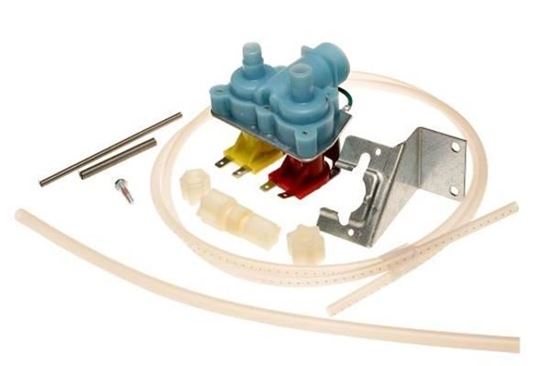 Picture of Whirlpool Jenn-Air KitchenAid Maytag Roper Admiral Sears Kenmore Norge Magic Chef Amana Refrigerator Water Inlet Fill Valve Kit - Part# R0175017