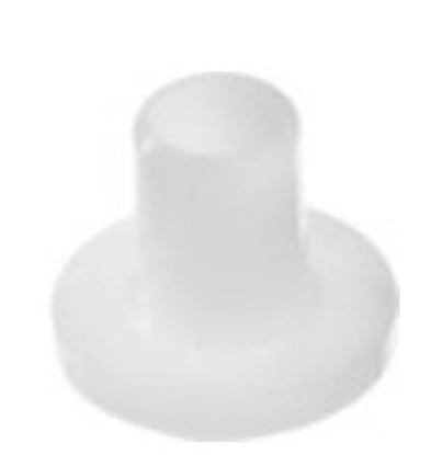 Picture of Bosch Clothes Washer Washing Machine Door Hinge White Bushing Sleeve - Part# 422204