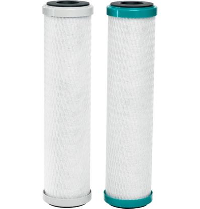 Picture of GE General Electric Hotpoint SmartWater Dual Stage Drinking Water Replacement Filter - Part# FXSVC