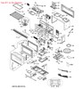 Picture of GE SCREW-GRILLE - Part# WB01X10068