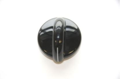 Picture of GE KNOB & CLIP ASM (GE-BLK) - Part# WB03T10217