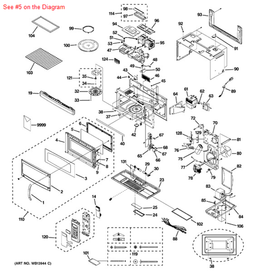 Picture of GE FILM-DOOR - Part# WB06X10332