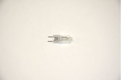 Picture of GE General Electric RCA Hotpoint Sears Kenmore Halogen Lamp Bulb 50W 130V 2 Pin G8 8mm Base - Part# WB08X10057