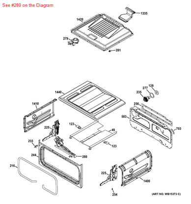 Picture of GE LATCH AUTOMATIC - Part# WB10X20569