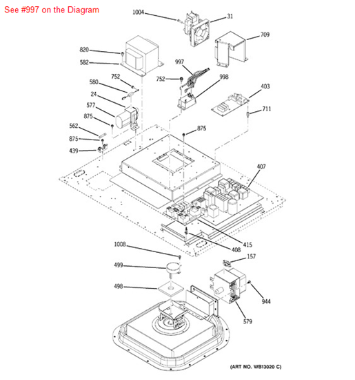 Picture of HARNESS GND HINGE RECEIV - Part# WB18T10313