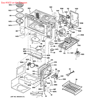 Picture of GE TRANSFORMER H.V - Part# WB20X10047