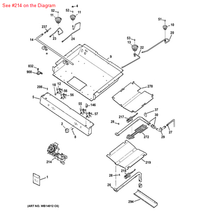 Picture of GE VALVE CONTROL ASM - Part# WB21X20293