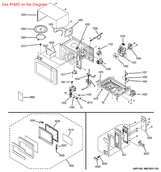 Picture of GE SWITCH PRIMARY & SECONDA - Part# WB24X21029