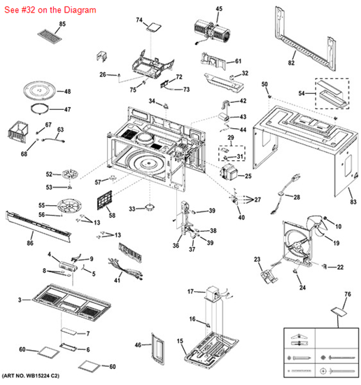 Picture of GE CAPACITOR-MO - Part# WB27X10170