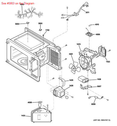 Picture of GE FLAME SENSOR - Part# WB27X10461