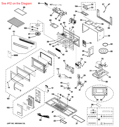 Picture of GE SMART BOARD - Part# WB27X10935