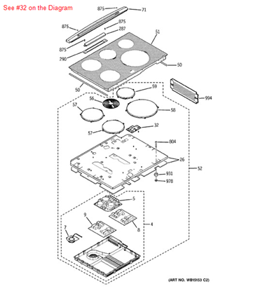 Picture of BRIDGE BOARD. - Part# WB27X11075