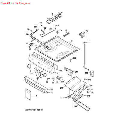 Picture of GE KIT CONVERTION GAS - Part# WB28K10491