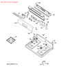 Picture of GE GRATE (BLK) - Part# WB31K10015