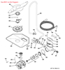 Picture of GE ARM SPRAY LOW ASM - Part# WD22X10035