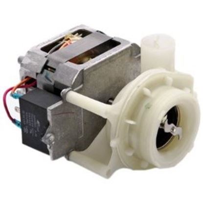 Picture of GE General Electric RCA Hotpoint Sears Kenmore Dishwasher Drain Pump and Motor Mechanism Assembly - Part# WD26X10045
