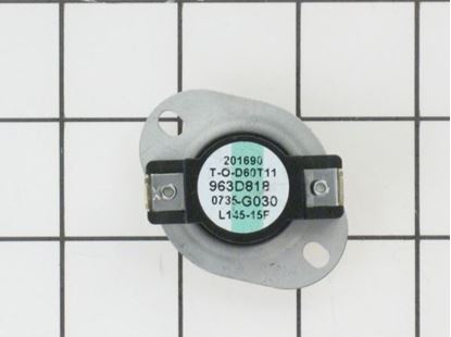 Picture of GE General Electric RCA Hotpoint Sears Kenmore Clothes Dryer Thermostat L145 - Part# WE4X600