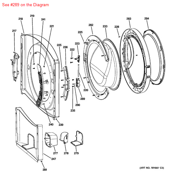 GE General Electric RCA Hotpoint Sears Kenmore Clothes Washer Washing