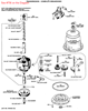 Picture of GE TRANSMISSION BOTTOM SEAL - Part# WH8X281