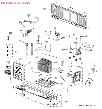 Picture of GE RELAY PROTECTOR O/L - Part# WR07X10088