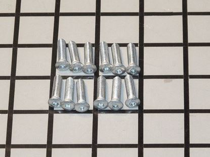 Picture of GE SCREW-PKG 12 - Part# WR1X1754D