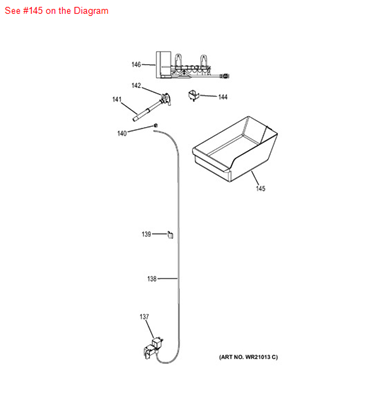 Picture of GE BOX ICE - Part# WR32X10644