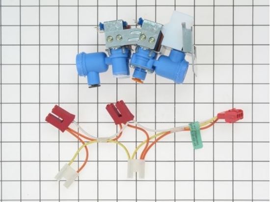 Picture of GE General Electric RCA Hotpoint Sears Kenmore Refrigerator Water Inlet Fill Valve Conversion Kit - Part# WR49X10043