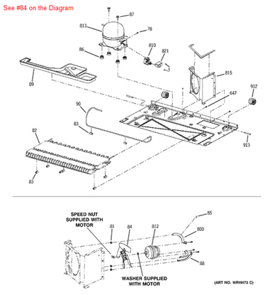 Picture of GE CONDENSER FAN BLADE - Part# WR60X10104