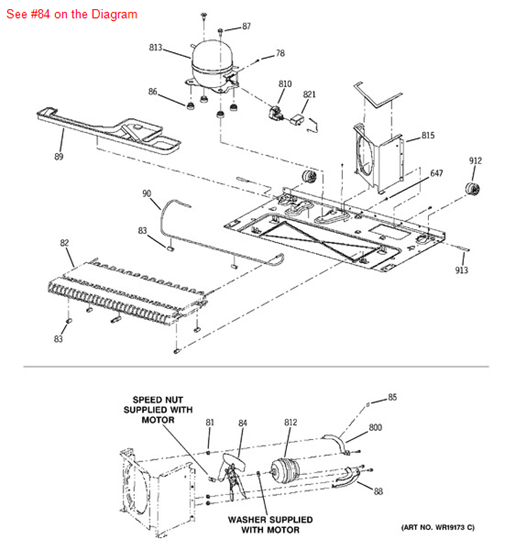 Picture of GE CONDENSER FAN BLADE - Part# WR60X10104