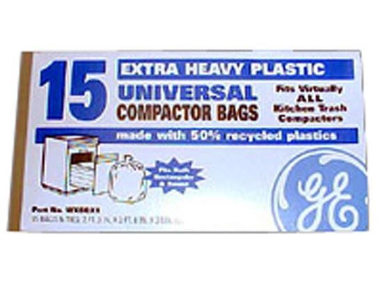 Picture of GE General Electric Hotpoint Sears Kenmore Universal Trash Compactor Bags - Part# WX60X1
