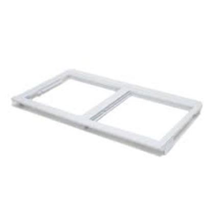 Picture of LG Electronics LG Sears Kenmore Refrigerator Crisper Shelf Frame - White - Part# 3550JJ0009A