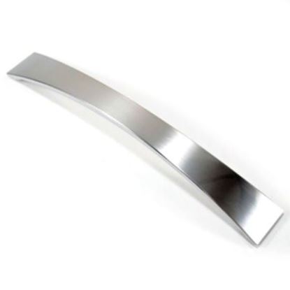 Picture of LG Electronics Sears Kenmore Microwave Oven Door Handle Assembly - Stainless Steel - Part# MEB62034603
