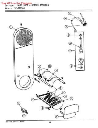 Picture of Maytag WASHER, 7/32 INCH - Part# 311093