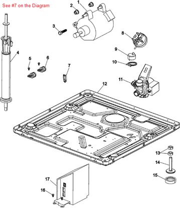 Picture of Maytag P1-RETAINER, WIRE - Part# 22003298