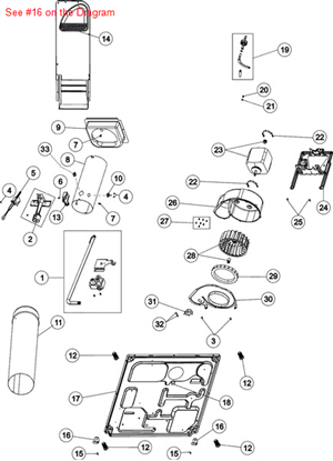 Picture of Maytag CLIP, FRONT PANEL - Part# 37001145