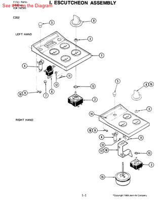 Picture of Maytag KNOB, TIMER - Part# Y703663