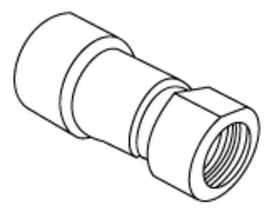 Picture of BBQ Natural Gas Quick Connect Coupling - Part# 81441