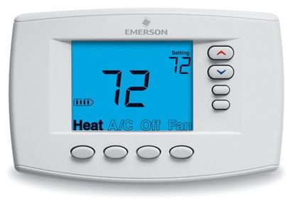 Picture of White Rodgers EMERSON BLUE EASY READER WALL THERMOSTAT - Part# 1F95EZ-0671