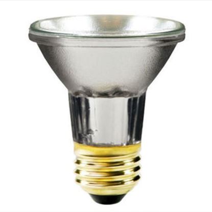Picture of Halogen Flood Spot Light Bulb 50W 120V Standard Brass Base - Part# 38PAR20