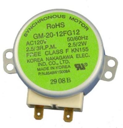 Picture of LG Electronics Sears Kenmore Microwave SYNCHRONOUS TURNTABLE MOTOR - Part# 6549W1S008A