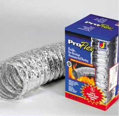 Picture of Clothes Dryer Aluminum Flexible Foil Ducting 4 in. X 5 foot by Dundas Jafine - Part# BTD45